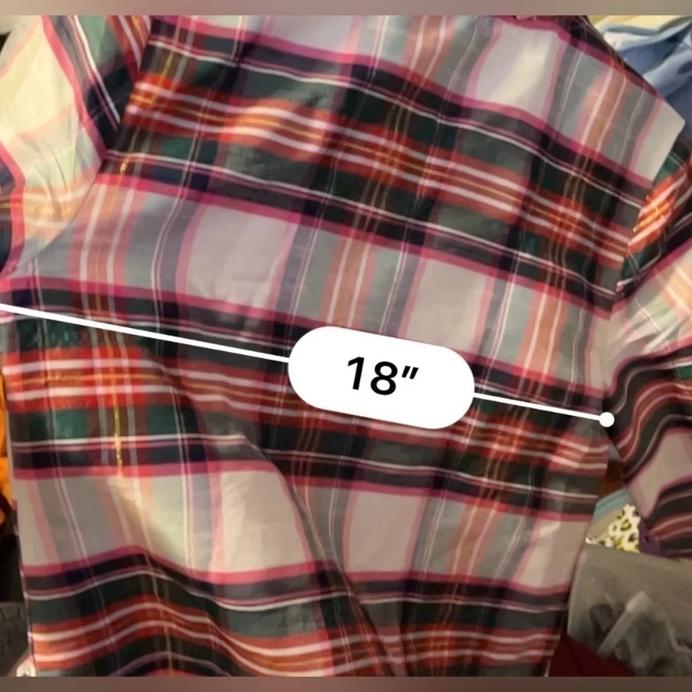 Crown and Ivy Plaid Shirt - Picture 6 of 7